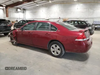 2008 Chevrolet Impala LT with VIN 2G1WT58K881200525, listed as a Copart auction lot 53525725 with 159,142 mi miles and Non Repairable. Bid and sale history available at DreamBid. Image 2.