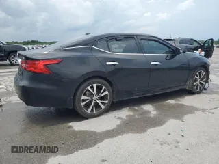 2017 Nissan Maxima SL with VIN 1N4AA6AP9HC431095, listed as a Copart auction lot 60036375 with 244,639 mi miles and Salvage title. Bid and sale history available at DreamBid. Image 3.