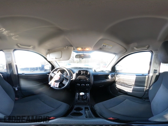 2013 Jeep Compass Sport with VIN 1C4NJCBA6DD102332, listed as a IAAI auction lot 41495235 with 213,018 mi miles. Bid and sale history available at carsss.com. Image 19.