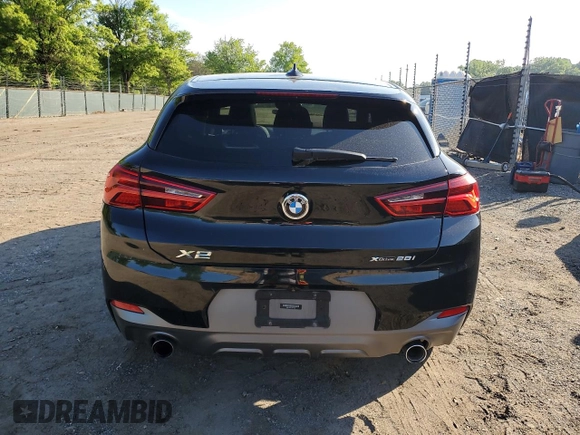 2018 BMW X2 xDrive28i z VIN WBXYJ5C31JEF78489, wystawiony jako Copart lot #56519905 z przebiegiem 37 114 mil mil oraz Szkoda całkowita • Salvage title. Historia ofert i sprzedaży dostępna na DreamBid. Obrazek 6.