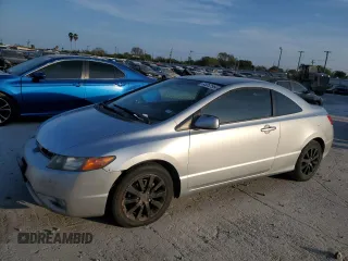 2008 Honda Civic Cpe LX with VIN 2HGFG11608H518262, listed as a Copart auction lot 83052564 with 0 mi miles and Clean Title. Bid and sale history available at carsss.com. Image 1.