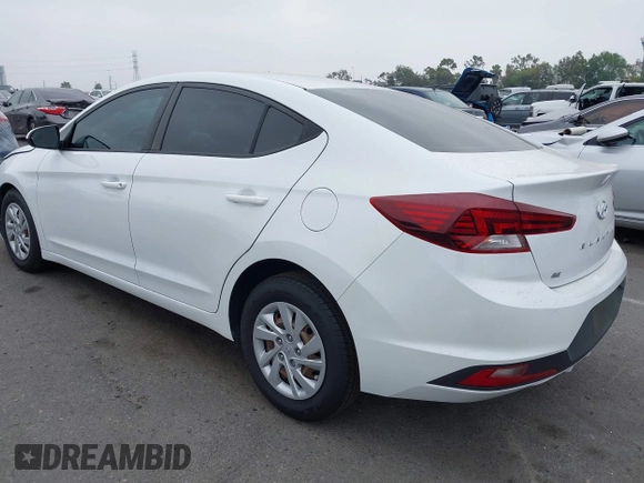 2020 Hyundai Elantra SE z VIN 5NPD74LF6LH508453, wystawiony jako IAAI lot #42478403 z przebiegiem 28 581 mil mil oraz . Historia ofert i sprzedaży dostępna na DreamBid. Obrazek 3.