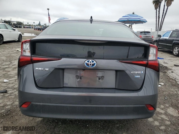 2022 Toyota Prius L Eco with VIN JTDKAMFU2N3178442, listed as a Copart auction lot 50455125 with 23,188 mi miles and Salvage Title. Bid and sale history available at carsss.com. Image 6.