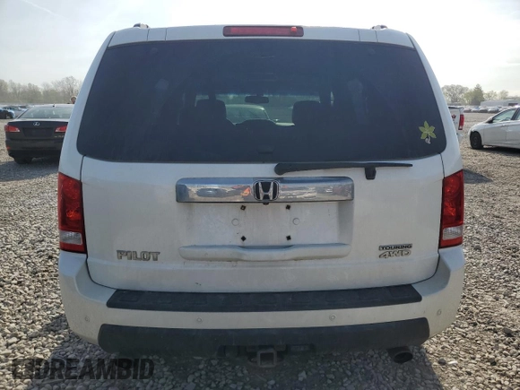 2011 Honda Pilot Touring with VIN 5FNYF4H98BB063430, listed as a Copart auction lot 53753935 with 342,606 mi miles and Salvage Title. Bid and sale history available at carsss.com. Image 6.
