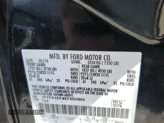 2014 Ford F-150 XL with VIN 1FTFX1EF4EFB93850, listed as a Copart auction lot 62783325 with 93,069 mi miles and Clean title. Bid and sale history available at DreamBid. Image 13.