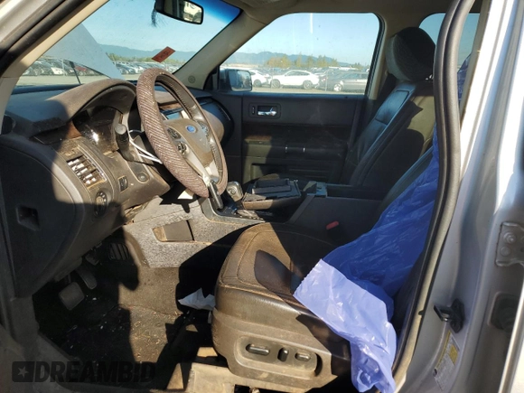 2013 Ford Flex Limited with VIN 2FMHK6D84DBD10619, listed as a Copart auction lot 73090764 with 0 mi miles and Salvage Title. Bid and sale history available at carsss.com. Image 7.