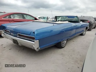 1966 Pontiac Bonneville z VIN 262676P294393, wystawiony jako Copart lot #76466334 z przebiegiem 29 392 mil mil oraz Szkody całkowita. Historia ofert i sprzedaży dostępna na DreamBid. Obrazek 3.
