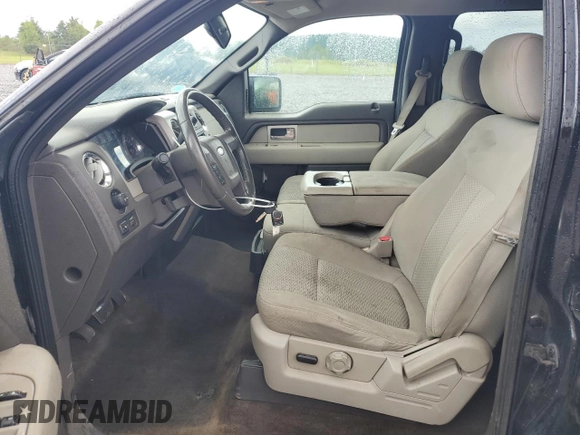 2010 Ford F-150 XL with VIN 1FTFW1EV1AFA04835, listed as a Copart auction lot 60063625 with 160,280 mi miles and Salvage title. Bid and sale history available at DreamBid. Image 7.
