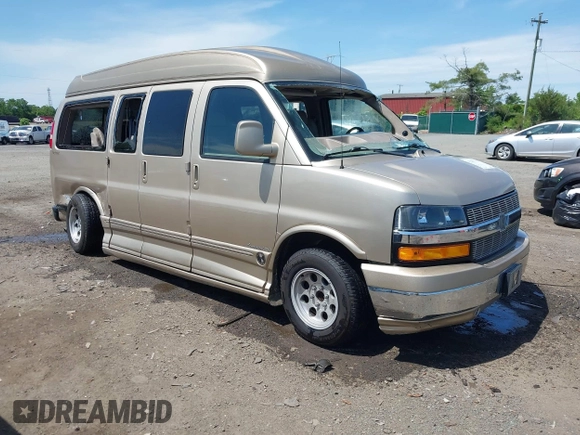 2006 Chevrolet Express Passenger with VIN 1GBFG15T161127863, listed as a IAAI auction lot 42309370 with 220,524 mi miles and . Bid and sale history available at DreamBid. Image 1.