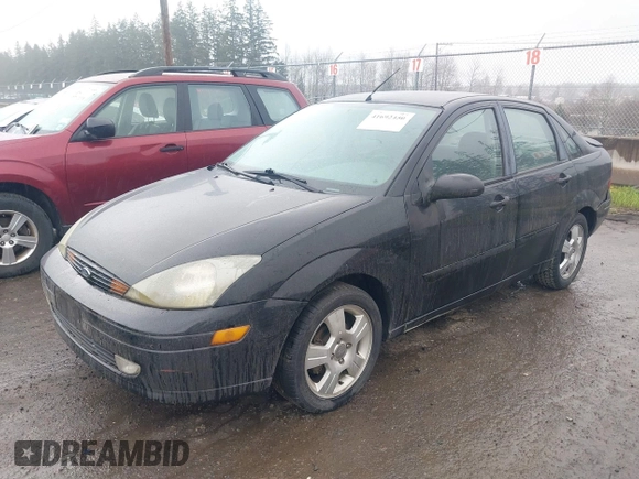 2004 Ford Focus ZTS with VIN 1FAFP38Z34W195353, listed as a IAAI auction lot 41692450 with 47,679 mi miles and . Bid and sale history available at carsss.com. Image 2.