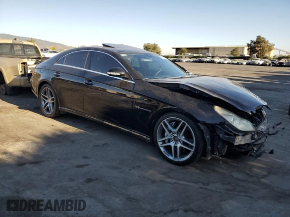 2006 Mercedes-Benz CLS-Class AMG with VIN WDDDJ76X96A075929, listed as a Copart auction lot 75365204 with 150,390 mi miles and Salvage Title. Bid and sale history available at carsss.com. Image 4.