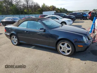 2001 Mercedes-Benz CLK 320/430 with VIN WDBLK70G91T081852, listed as a Copart auction lot 63235504 with 42,766 mi miles and Clean Title. Bid and sale history available at DreamBid. Image 4.