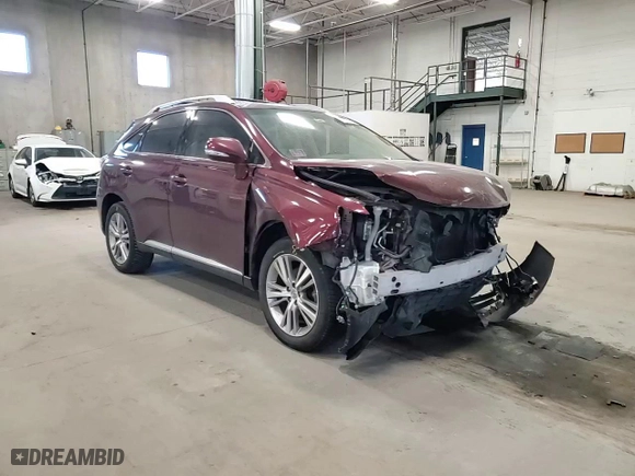 2015 Lexus RX 350 with VIN JTJZK1BAXF2426012, listed as a Copart auction lot 50266545 with 89,858 mi miles and Salvage Title. Bid and sale history available at carsss.com. Image 12.
