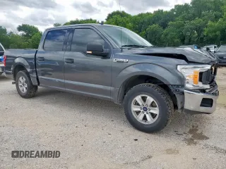 2019 Ford F-150 XL with VIN 1FTEW1C52KKD48598, listed as a Copart auction lot 52421275 with 224,682 mi miles and Salvage Title. Bid and sale history available at DreamBid. Image 4.