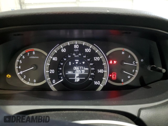 2017 Honda Accord LX with VIN 1HGCR2F39HA169702, listed as a Copart auction lot 41773155 with 66,771 mi miles and Salvage Title. Bid and sale history available at carsss.com. Image 9.