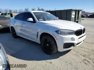 2015 BMW X6 xDrive35i with VIN 5UXKU2C50F0N77649, listed as a Copart auction lot 88955345 with 0 mi miles and Clean Title. Bid and sale history available at carsss.com. Image 4.
