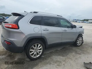 2014 Jeep Cherokee Limited with VIN 1C4PJLDB7EW199562, listed as a Copart auction lot 51940275 with 139,367 mi miles and Salvage Title. Bid and sale history available at carsss.com. Image 3.