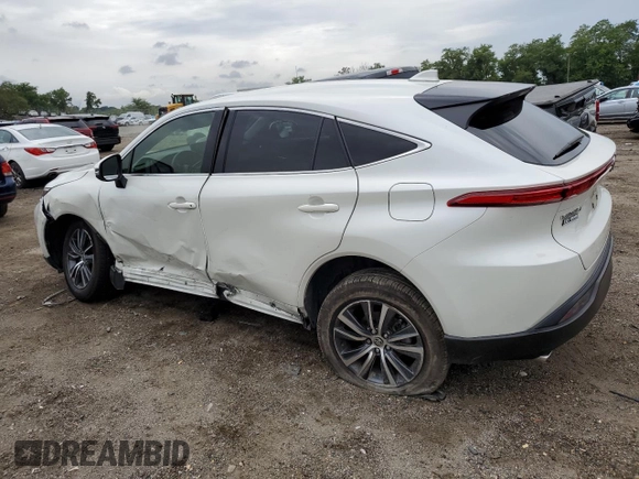 2022 Toyota Venza LE with VIN JTEAAAAH2NJ097310, listed as a Copart auction lot 63037034 with 51,468 mi miles and Salvage Title. Bid and sale history available at carsss.com. Image 2.