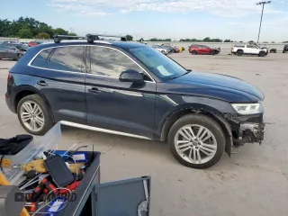 2020 Audi Q5 Premium Plus with VIN WA1BNAFY8L2018701, listed as a Copart auction lot 62367925 with Not provided miles and Salvage title. Bid and sale history available at DreamBid. Image 4.