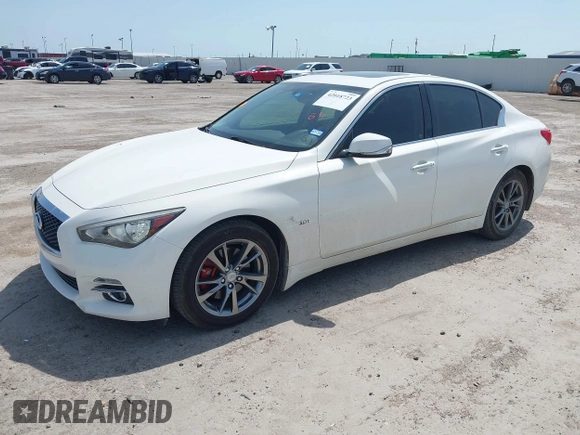 2017 Infiniti Q50 Premium with VIN JN1EV7AP6HM742437, listed as a IAAI auction lot 42018723 with 85,608 mi miles and . Bid and sale history available at DreamBid. Image 17.