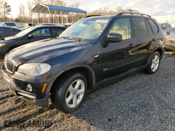 2008 BMW X5 3.0si with VIN 5UXFE43538L003333, listed as a Copart auction lot 50263755 with 0 mi miles and Clean Title. Bid and sale history available at carsss.com. Image 1.