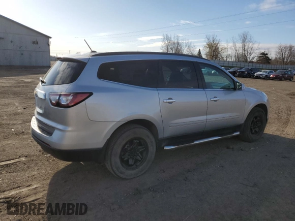 2015 Chevrolet Traverse LT z VIN 1GNKVHKD5FJ295325, wystawiony jako Copart lot #52122685 z przebiegiem 189 572 mil mil oraz Czysty tytuł • Clean title. Historia ofert i sprzedaży dostępna na DreamBid. Obrazek 3.