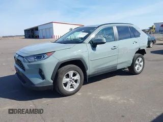 2021 Toyota RAV4 Hybrid XLE with VIN 4T3RWRFVXMU042576, listed as a IAAI auction lot 41904547 with 27,675 mi miles. Bid and sale history available at carsss.com. Image 17.