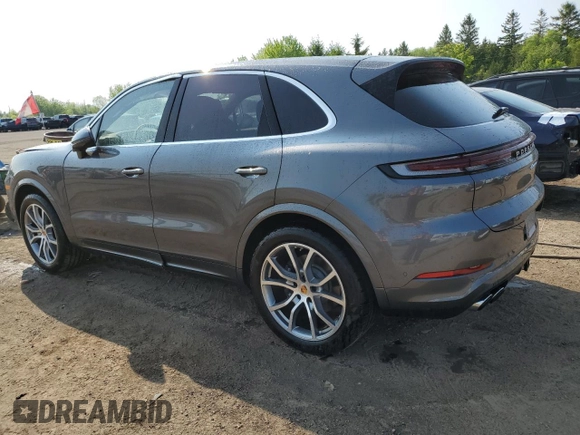 2024 Porsche Cayenne with VIN WP1AA2AY5RDA04955, listed as a Copart auction lot 59577245 with 3,057 mi miles and Salvage title. Bid and sale history available at DreamBid. Image 2.