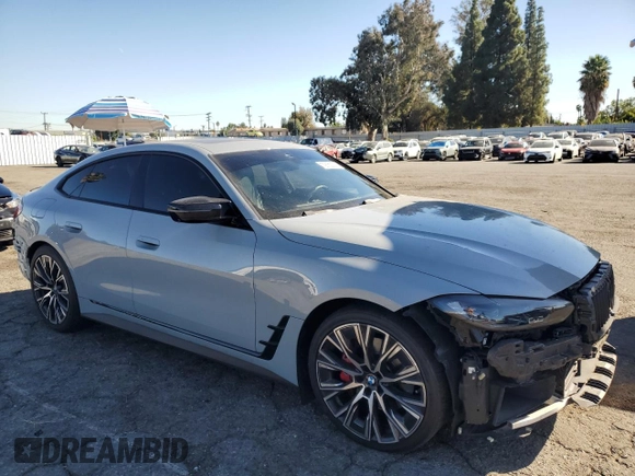 2022 BMW 4 Series M440i xDrive с VIN WBA13AW00NFM02529, выставлен на аукционе Copart как лот 79752014 с пробегом 28 403 миль миль и Списание • Salvage title. История ставок и продаж доступна на DreamBid. Изображение 4.