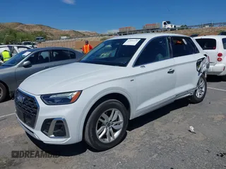 2022 Audi Q5 S line Premium with VIN WA1GAAFY0N2012590, listed as a IAAI auction lot 42004119 with 35,843 mi miles. Bid and sale history available at carsss.com. Image 20.