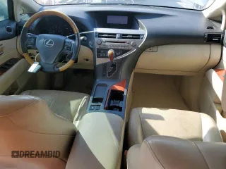 2010 Lexus RX 350 with VIN 2T2ZK1BA4AC005198, listed as a Copart auction lot 52733215 with 282,030 mi miles and Salvage Title. Bid and sale history available at carsss.com. Image 8.