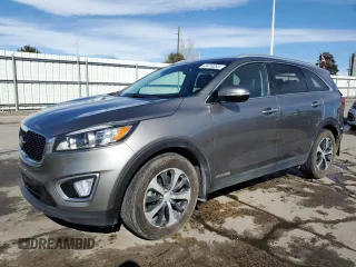 2016 Kia Sorento EX with VIN 5XYPHDA52GG161379, listed as a Copart auction lot 45419285 with 145,537 mi miles and Salvage Title. Bid and sale history available at carsss.com. Image 1.