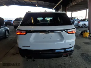 2021 Chevrolet Traverse Premier with VIN 1GNEVKKW8MJ202970, listed as a Copart auction lot 44468005 with 28,109 mi miles and Salvage Title. Bid and sale history available at carsss.com. Image 6.