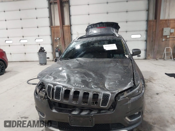 2019 Jeep Cherokee Limited with VIN 1C4PJMDX0KD447210, listed as a IAAI auction lot 42168429 with 51,408 mi miles and . Bid and sale history available at DreamBid. Image 6.