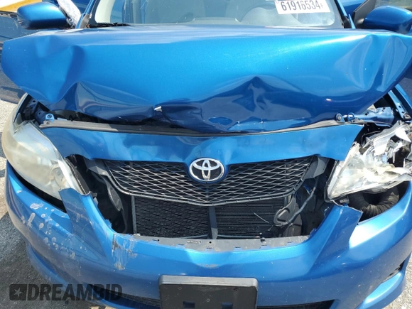 2010 Toyota Corolla with VIN 2T1BU4EE9AC278007, listed as a Copart auction lot 61916534 with 141,922 mi miles and Salvage Title. Bid and sale history available at DreamBid. Image 13.