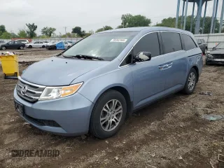 2012 Honda Odyssey EX с VIN 5FNRL5H48CB145831, выставлен на аукционе Copart как лот 58362365 с пробегом 216 334 миль миль и Списание • Salvage title. История ставок и продаж доступна на DreamBid. Изображение 1.