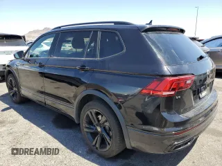 2024 Volkswagen Tiguan SE R-Line Black с VIN 3VV8B7AX6RM170005, выставлен на аукционе Copart как лот 55438145 с пробегом 14 149 миль миль и Списание • Salvage title. История ставок и продаж доступна на DreamBid. Изображение 2.