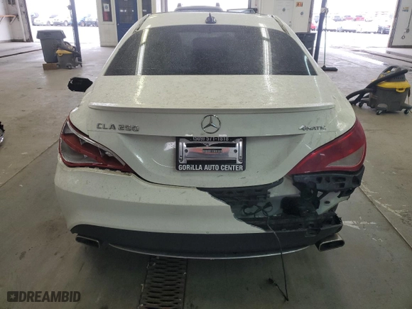 2015 Mercedes-Benz CLA-Class CLA 250 with VIN WDDSJ4GB5FN276647, listed as a Copart auction lot 47946715 with 0 mi miles and Salvage Title. Bid and sale history available at carsss.com. Image 6.