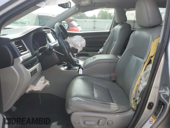 2016 Toyota Highlander Limited with VIN 5TDDKRFH1GS290074, listed as a Copart auction lot 59909005 with 205,380 mi miles and Salvage title. Bid and sale history available at DreamBid. Image 7.