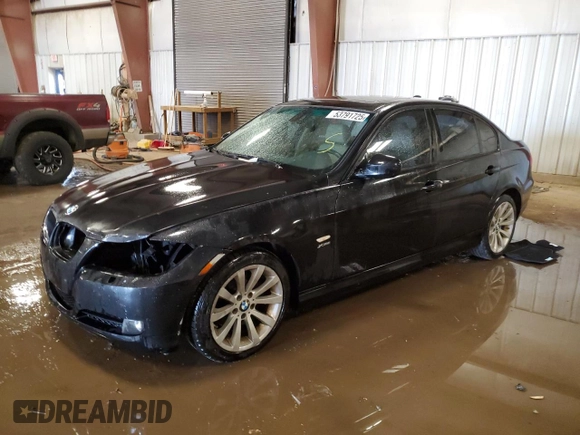 2011 BMW 3 Series 328i xDrive with VIN WBAPK5C54BA662297, listed as a Copart auction lot 53791725 with 210,616 mi miles and Clean Title. Bid and sale history available at DreamBid. Image 1.