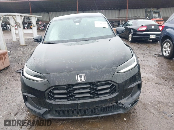 2024 Honda HR-V Sport with VIN 3CZRZ1H57RM750003, listed as a IAAI auction lot 42197380 with 17,163 mi miles and . Bid and sale history available at DreamBid. Image 12.