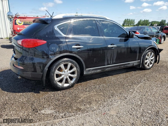 2009 Infiniti EX35 Journey with VIN JNKAJ09F09M951022, listed as a Copart auction lot 62899984 with 170,556 mi miles and Salvage Title. Bid and sale history available at carsss.com. Image 3.