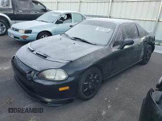 1993 Honda del Sol Si with VIN JHMEH6266PS003324, listed as a Copart auction lot 88587885 with 173,537 mi miles and Salvage Title. Bid and sale history available at carsss.com. Image 1.