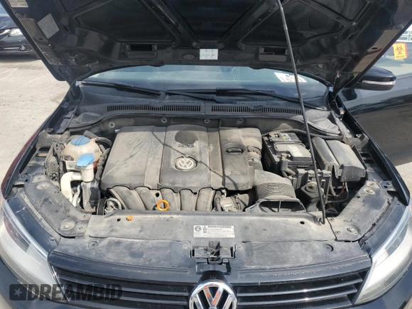 2012 Volkswagen Jetta SE with VIN 3VWDP7AJ2CM306614, listed as a Copart auction lot 58699615 with 164,234 mi miles and Salvage title. Bid and sale history available at DreamBid. Image 11.