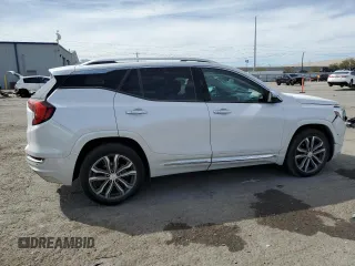 2020 GMC Terrain Denali with VIN 3GKALXEX7LL151066, listed as a Copart auction lot 50379815 with 56,333 mi miles and Salvage title. Bid and sale history available at DreamBid. Image 3.