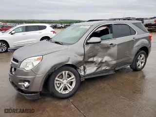 2012 Chevrolet Equinox LT w/1LT with VIN 2GNFLEEK5C6237224, listed as a Copart auction lot 50864545 with 147,692 mi miles and Salvage Title. Bid and sale history available at carsss.com. Image 1.