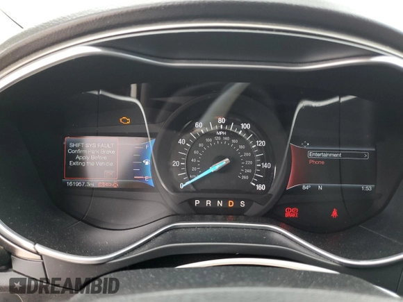 2017 Ford Fusion SE with VIN 3FA6P0HD1HR140783, listed as a Copart auction lot 54942525 with 161,957 mi miles and Clean Title. Bid and sale history available at DreamBid. Image 9.