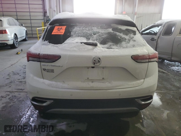2022 Buick Envision Preferred with VIN LRBAZLR4XND158555, listed as a Copart auction lot 87536115 with Not Provided miles and Salvage Title. Bid and sale history available at carsss.com. Image 6.