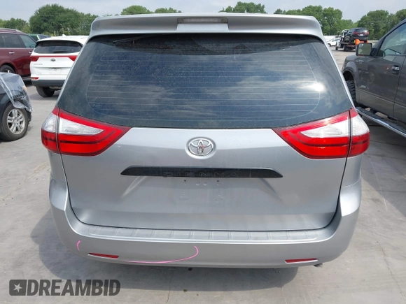 2016 Toyota Sienna L с VIN 5TDZK3DC7GS756195, выставлен на аукционе IAAI как лот 42151195 с пробегом 119 695 миль миль и . История ставок и продаж доступна на DreamBid. Изображение 17.
