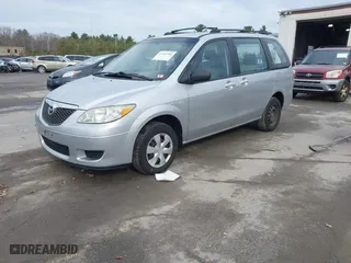 2006 Mazda MPV LX with VIN JM3LW28A360568523, listed as a IAAI auction lot 41957783 with 151,606 mi miles. Bid and sale history available at carsss.com. Image 2.
